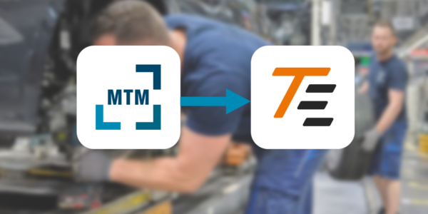 How time data can be transferred from MTM to TAKTIQ via the interface